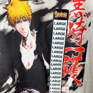 NWT Bleach Ichigo Adult Graphic Tee Tshirt SZ Large - RARE and DEADSTOCK